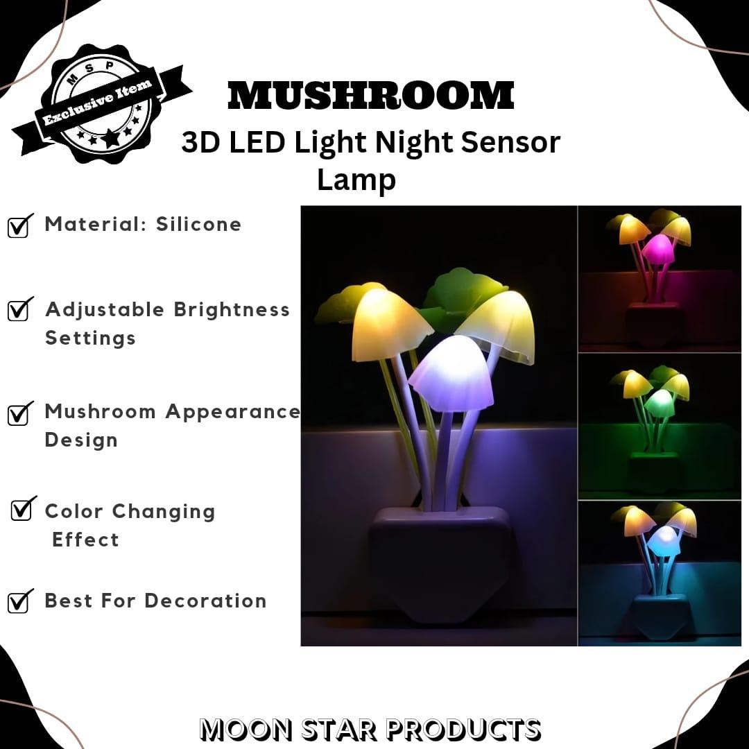 Multicolor Mushroom LEd